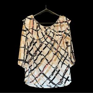 Dress Barn Pacific Coast On or Off the Shoulder Blouse